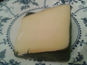 Wild Garlic Yarg cheese cornish